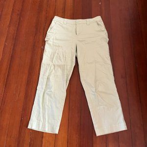 Green Stretch Relaxed Fit Pants Size 10